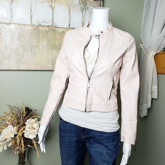 Jou Jou Jackets & Blazers - NWOT Faux Leather Jacket